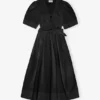 Black Stretch Cotton Dress Black Stretch Cotton Dress
