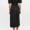 Black Stretch Cotton Dress Black Stretch Cotton Dress