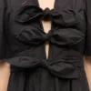 Black Stretch Cotton Dress Black Stretch Cotton Dress