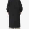 Black Tech Seersucker Oversized Shell Coat Black Tech Seersucker Oversized Shell Coat