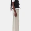 Black Tie String Vest