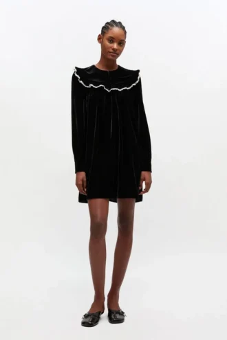 Black Velvet Dress