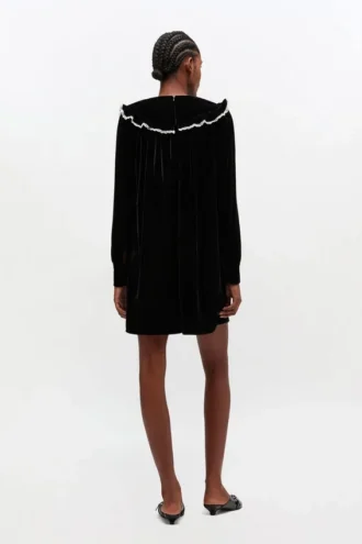 Black Velvet Dress