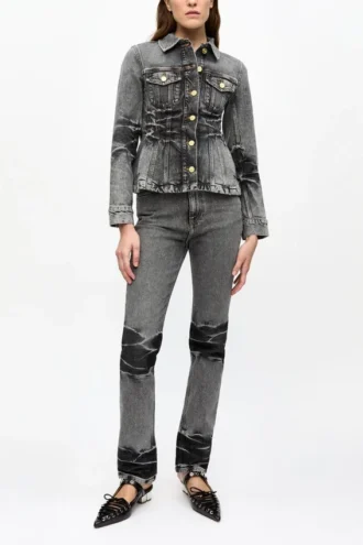 Black Washed Carri Jeans