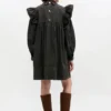 Black Washed Mini Shirt Dress Black Washed Mini Shirt Dress