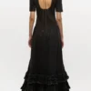 Black Washed Smock Dress Black Washed Smock Dress
