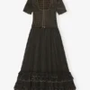 Black Washed Smock Dress Black Washed Smock Dress