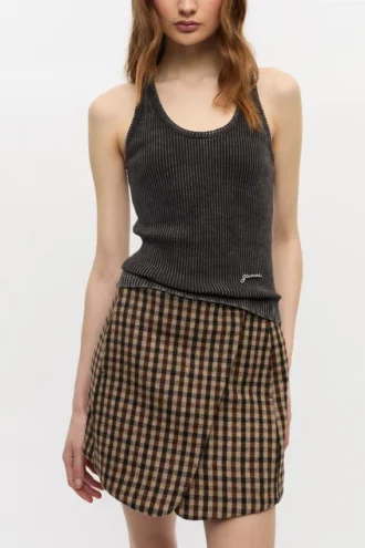 black washed tank top 2 330x495 - Black Washed Tank Top