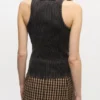 Black Washed Tank Top