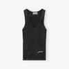 Black Washed Tank Top