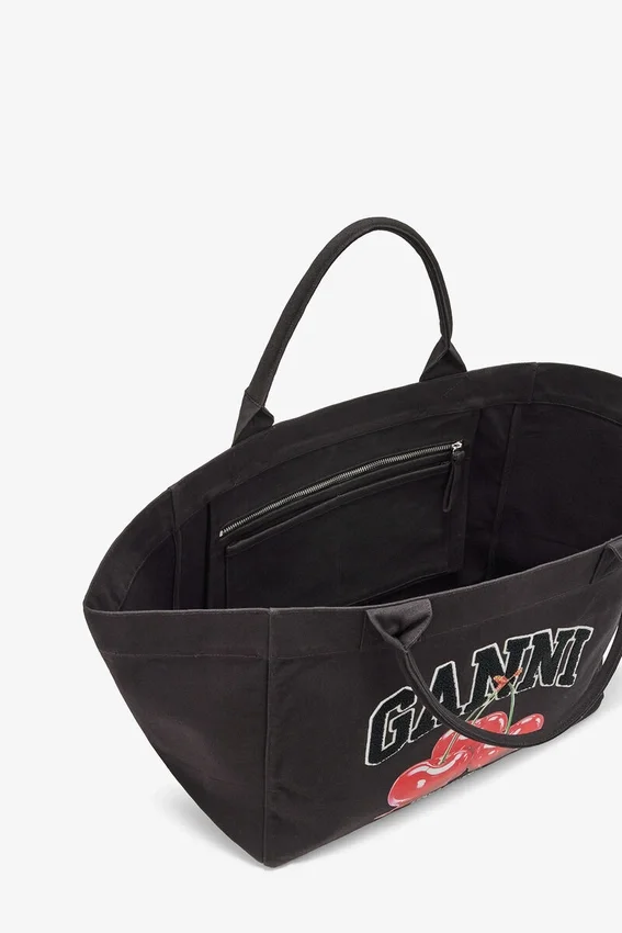 Black XXL Cherry Tote Black XXL Cherry Tote