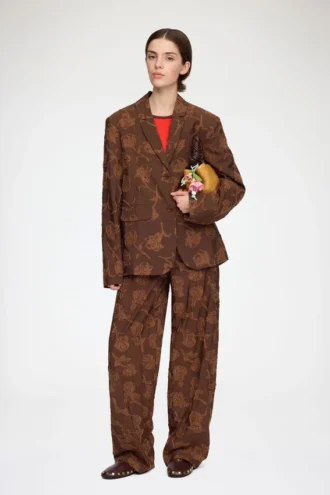 Blazer in Brown Fil Coupe