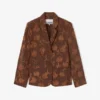 Blazer in Brown Fil Coupe
