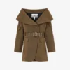 Blazer in Brown Wool Melange