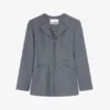 Blazer in Grey Wool Melange