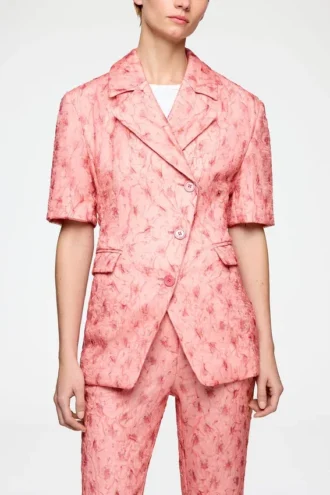 Blazer in Shibori Organza