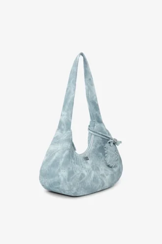 Bleached Medium Hobo Bag