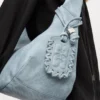 Bleached Medium Hobo Bag Bleached Medium Hobo Bag