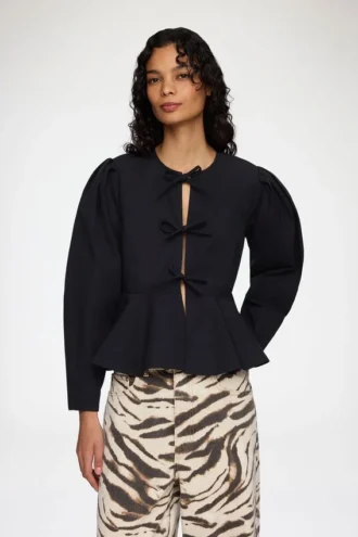Blouse in Cotton Poplin