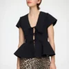 Blouse in Cotton Poplin