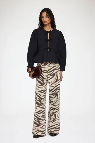 Blouse in Cotton Poplin