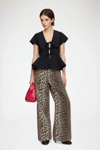 Blouse in Cotton Poplin