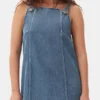 Blue Denim Mini Dress