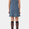 Blue Denim Mini Dress