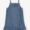Blue Denim Mini Dress