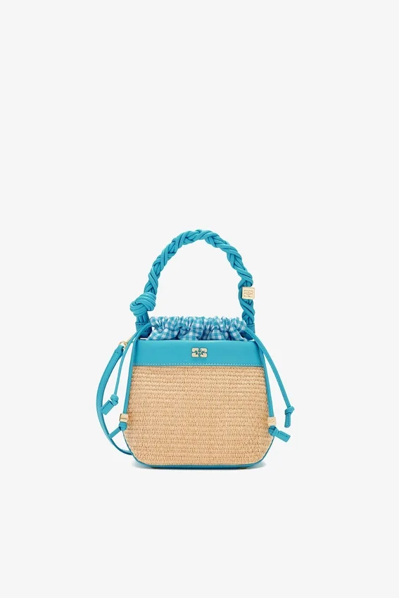 Bou Bucket Bag in Raffia Bou Bucket Bag in Raffia
