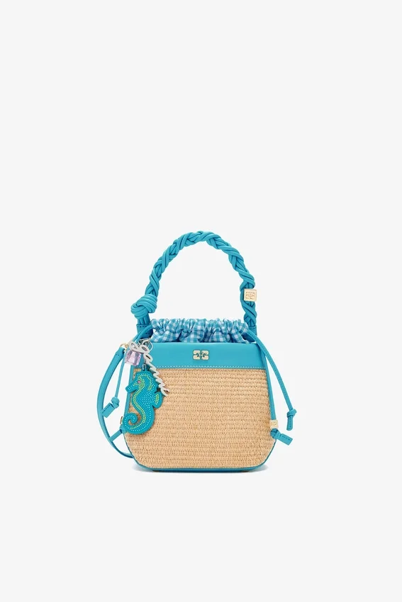 Bou Bucket Bag in Raffia Bou Bucket Bag in Raffia