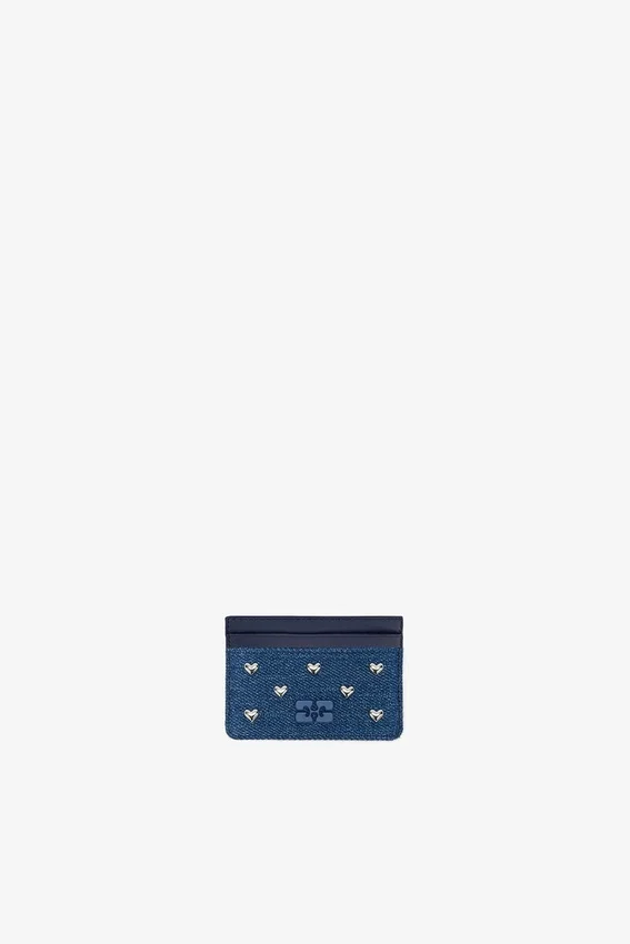 Bou Card Holder in Denim Bou Card Holder in Denim