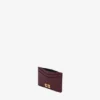 Bou Card Holder in Grained Burgundy