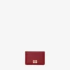 Bou Card Holder in Grained Red