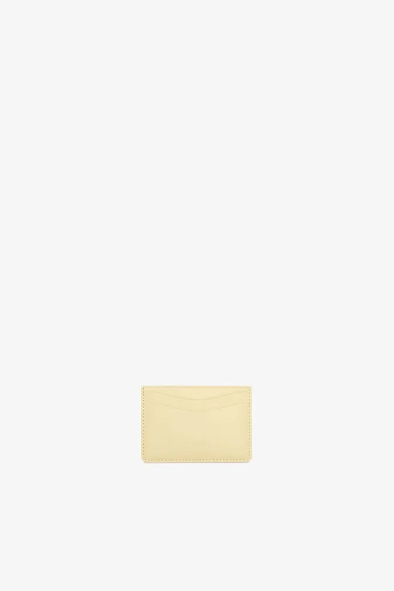 Bou Card Holder in Yellow Bou Card Holder in Yellow