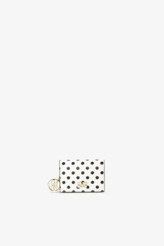 Bou Card Holder With Flap and Dots