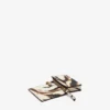 Bou Card Holder With Flap in Zebra Bou Card Holder With Flap in Zebra