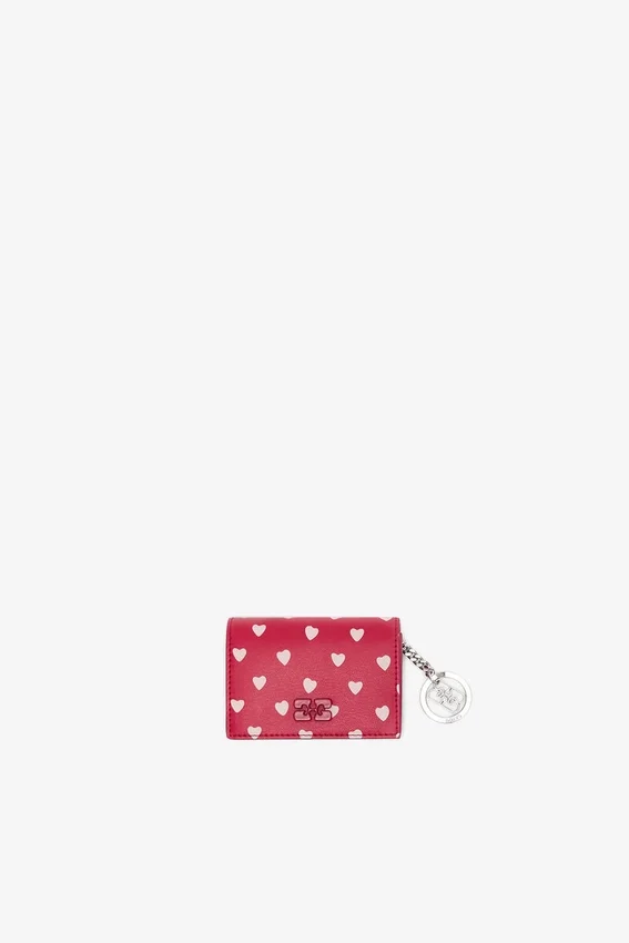 Bou Card Holder With Flap with Dots Bou Card Holder With Flap with Dots