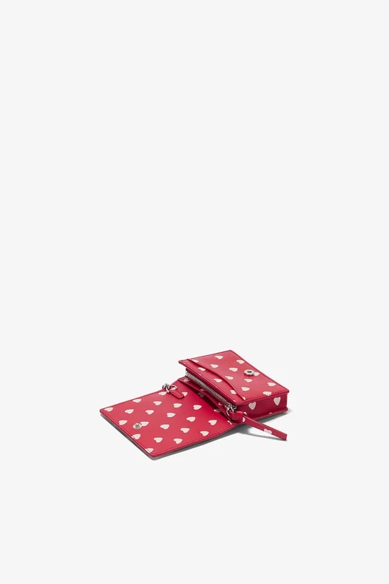 Bou Card Holder With Flap with Dots Bou Card Holder With Flap with Dots