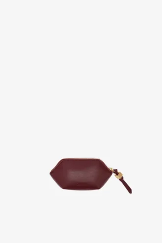 Bou Coin Purse in Burgundy