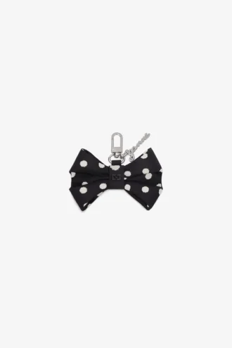 Bow Charm with Dots
