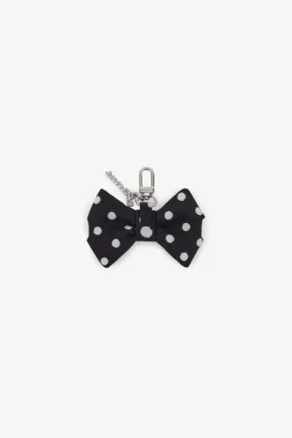 Bow Charm with Dots