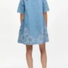 Broderie Anglaise Mini Dress