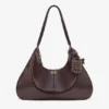 Brown Croco XXL Hobo Bag Brown Croco XXL Hobo Bag