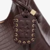 Brown Croco XXL Hobo Bag Brown Croco XXL Hobo Bag