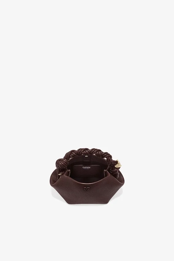 Brown Grained Mini Bou Bag Brown Grained Mini Bou Bag