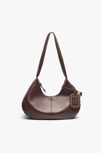 Brown Medium Hobo Bag