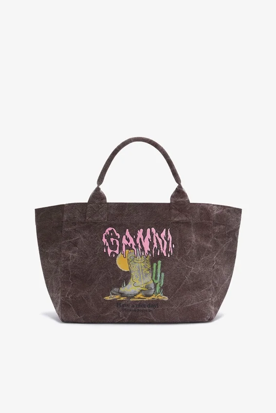 Brown Medium Western Boot Tote Brown Medium Western Boot Tote