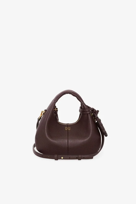 Brown Mini Hobo Bag Brown Mini Hobo Bag