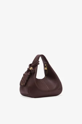 Brown Mini Hobo Bag